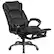 Alt View 19. Alamont Home - Martin Contemporary Leather/Faux Leather Swivel Office Chair - Black.