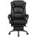 Alt View 11. Alamont Home - Martin Contemporary Leather/Faux Leather Swivel Office Chair - Black.