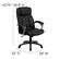Alt View 13. Alamont Home - Hansel Contemporary Leather/Faux Leather Executive Swivel Office Chair - Black.