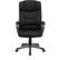 Alt View 11. Alamont Home - Hansel Contemporary Leather/Faux Leather Executive Swivel Office Chair - Black.