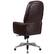 Alt View 14. Alamont Home - Hansel Traditional Leather/Faux Leather Executive Swivel Office Chair - Brown.