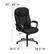 Alt View 13. Alamont Home - Hansel Contemporary Leather/Faux Leather Executive Swivel Office Chair - Black.
