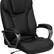 Alt View 17. Alamont Home - Hansel Contemporary Leather/Faux Leather Executive Swivel Office Chair - Black.