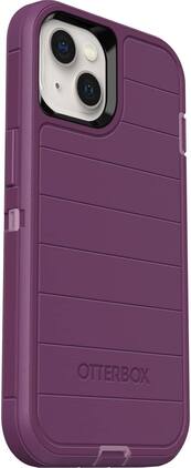 OtterBox - Defender Pro Series Gamra Case and Holster - iPhone 13 - Purple
