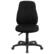 Alt View 11. Alamont Home - Brandy Contemporary Fabric Swivel Office Chair - Black.