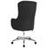 Alt View 14. Alamont Home - Chambord Transitional Fabric Executive Swivel Office Chair - Black Fabric.