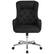 Alt View 11. Alamont Home - Chambord Transitional Fabric Executive Swivel Office Chair - Black Fabric.