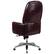 Alt View 14. Alamont Home - Hansel Traditional Leather/Faux Leather Executive Swivel Office Chair - Burgundy.