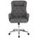 Alt View 11. Alamont Home - Chambord Transitional Fabric Executive Swivel Office Chair - Dark Gray Fabric.