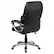 Alt View 14. Alamont Home - Contemporary Leather/Faux Leather Swivel Office Chair - Black.