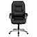 Alt View 11. Alamont Home - Contemporary Leather/Faux Leather Swivel Office Chair - Black.