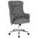Front. Alamont Home - Chambord Transitional Fabric Executive Swivel Office Chair - Light Gray Fabric.