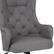 Alt View 16. Alamont Home - Chambord Transitional Fabric Executive Swivel Office Chair - Light Gray Fabric.