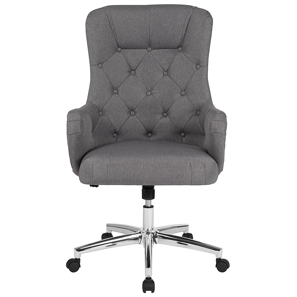 Alamont Home Chambord Transitional Fabric Executive Swivel Office Chair