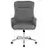 Alt View 11. Alamont Home - Chambord Transitional Fabric Executive Swivel Office Chair - Light Gray Fabric.
