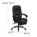 Alt View 13. Alamont Home - Contemporary Fabric Swivel Office Chair - Black.