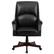 Alt View 11. Alamont Home - Hansel Traditional High Back Pillow Back Black LeatherSoft Executive Swivel Office Chair with Arms - Black.