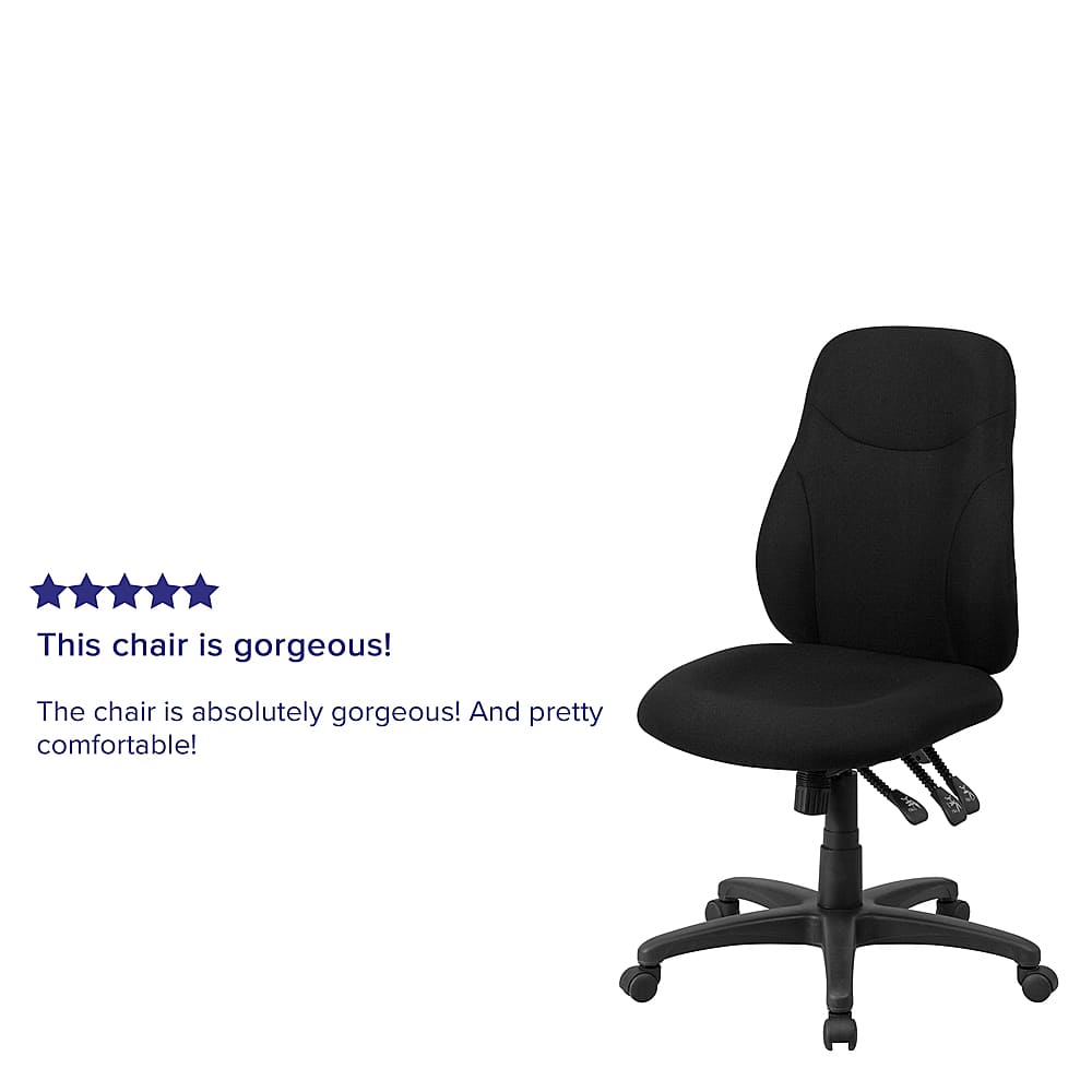 Customer Reviews Flash Furniture MidBack Fabric Multifunction Swivel