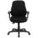 Alt View 11. Alamont Home - Wade Contemporary Fabric Swivel Office Chair - Black.