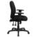 Alt View 14. Alamont Home - Wade Contemporary Fabric Swivel Office Chair - Black.