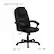 Alt View 13. Alamont Home - Hansel Contemporary Leather/Faux Leather Executive Swivel Office Chair - Black.