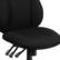 Alt View 15. Alamont Home - Hughes Contemporary Fabric Swivel Office Chair - Black.