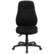 Alt View 11. Alamont Home - Hughes Contemporary Fabric Swivel Office Chair - Black.