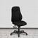 Alt View 12. Alamont Home - Hughes Contemporary Fabric Swivel Office Chair - Black.