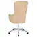 Alt View 14. Alamont Home - Chambord Transitional Fabric Executive Swivel Office Chair - Beige Fabric.