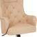 Alt View 15. Alamont Home - Chambord Transitional Fabric Executive Swivel Office Chair - Beige Fabric.