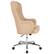Alt View 16. Alamont Home - Chambord Transitional Fabric Executive Swivel Office Chair - Beige Fabric.