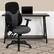 Alt View 12. Alamont Home - Abbott Contemporary Mesh Swivel Office Chair - Black and Gray.