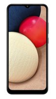 Samsung - Pre-Owned Galaxy A02s 32GB (Unlocked) - Black - Front_Zoom
