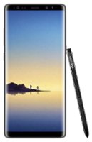 Samsung - Pre-Owned Galaxy Note8 64GB LTE GSM/CDMA (Unlocked) - Midnight Black - Front_Zoom