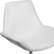 Alt View 15. Alamont Home - Hercules Sabrina Series Contemporary Leather/Faux Leather Side Chair - Upholstered - White.