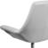 Alt View 17. Alamont Home - Hercules Sabrina Series Contemporary Leather/Faux Leather Side Chair - Upholstered - White.