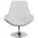 Alt View 11. Alamont Home - Hercules Sabrina Series Contemporary Leather/Faux Leather Side Chair - Upholstered - White.