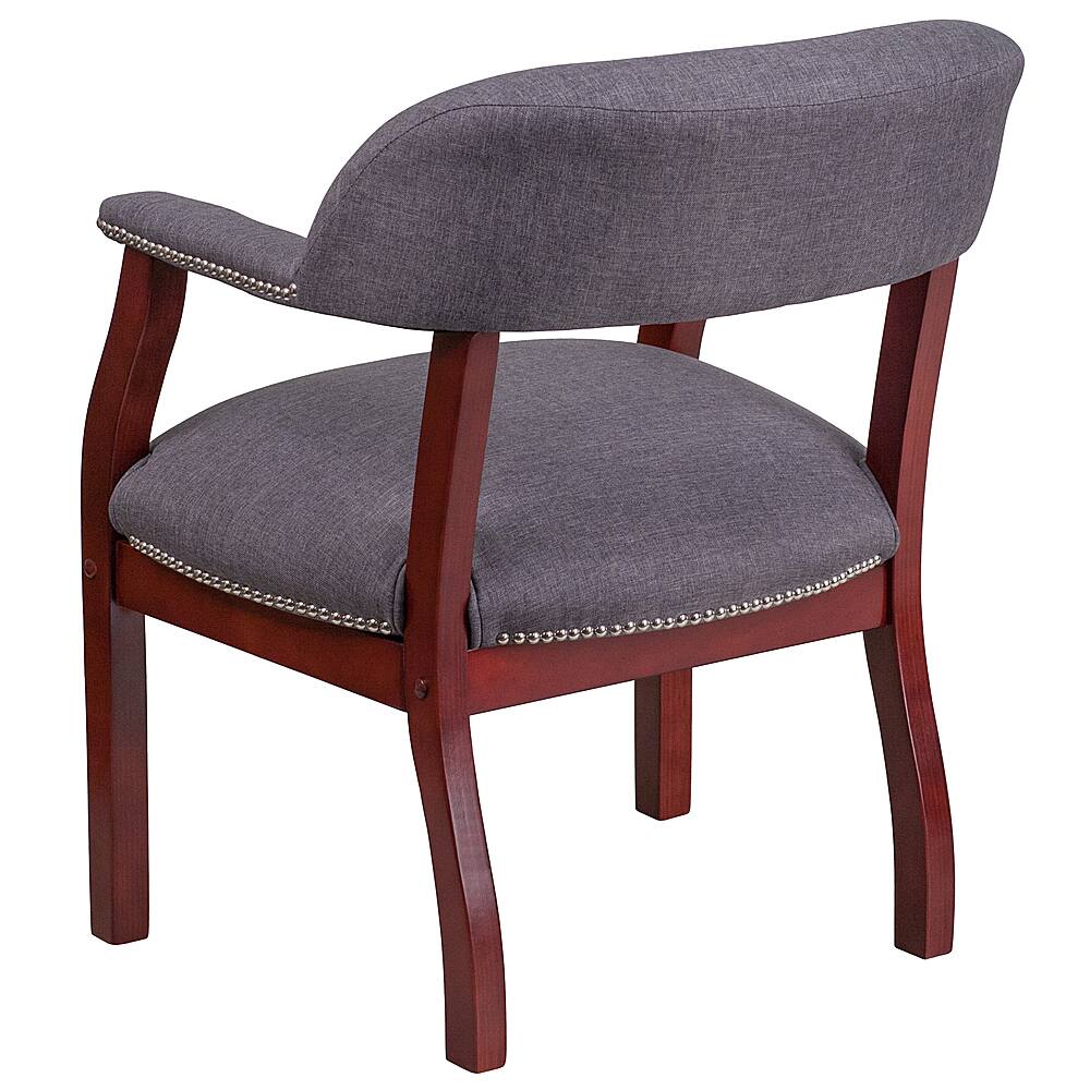 Alt View 14. Alamont Home - Diamond  Traditional Fabric Side Chair - Upholstered - Gray Fabric.