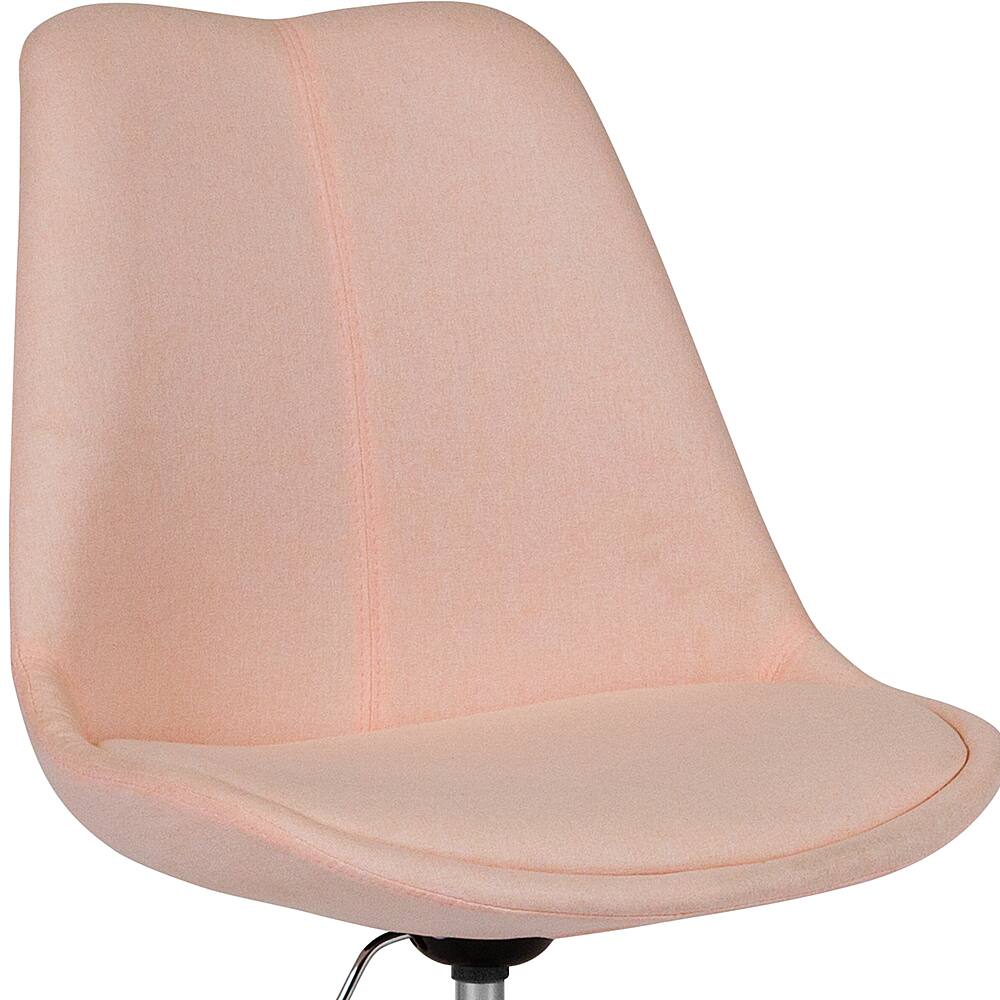 Alt View 15. Alamont Home - Aurora Series Contemporary Fabric Swivel Office Chair - Pink.