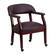 Front. Alamont Home - Diamond Traditional Leather/Faux Leather Side Chair - Upholstered - Burgundy LeatherSoft.