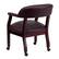 Alt View 14. Alamont Home - Diamond Traditional Leather/Faux Leather Side Chair - Upholstered - Burgundy LeatherSoft.