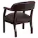 Alt View 14. Alamont Home - Diamond Traditional Leather/Faux Leather Side Chair - Upholstered - Burgundy LeatherSoft.