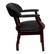 Alt View 16. Alamont Home - Diamond Traditional Leather/Faux Leather Side Chair - Upholstered - Black LeatherSoft.