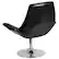 Alt View 12. Alamont Home - Hercules Sabrina Series Contemporary Leather/Faux Leather Side Chair - Upholstered - Black.