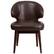 Alt View 11. Alamont Home - Comfort Back Contemporary Leather/Faux Leather Side Chair - Upholstered - Brown LeatherSoft.