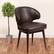 Alt View 12. Alamont Home - Comfort Back Contemporary Leather/Faux Leather Side Chair - Upholstered - Brown LeatherSoft.