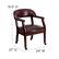 Alt View 13. Alamont Home - Sarah Traditional Vinyl Side Chair - Upholstered - Oxblood Vinyl.