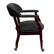 Alt View 16. Alamont Home - Diamond Traditional Leather/Faux Leather Side Chair - Upholstered - Black LeatherSoft.