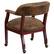 Alt View 14. Alamont Home - Sarah Traditional Fabric Side Chair - Upholstered - Bomber Jacket Brown Microfiber.