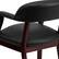 Alt View 17. Alamont Home - Diamond Traditional Vinyl Side Chair - Upholstered - Black Vinyl.